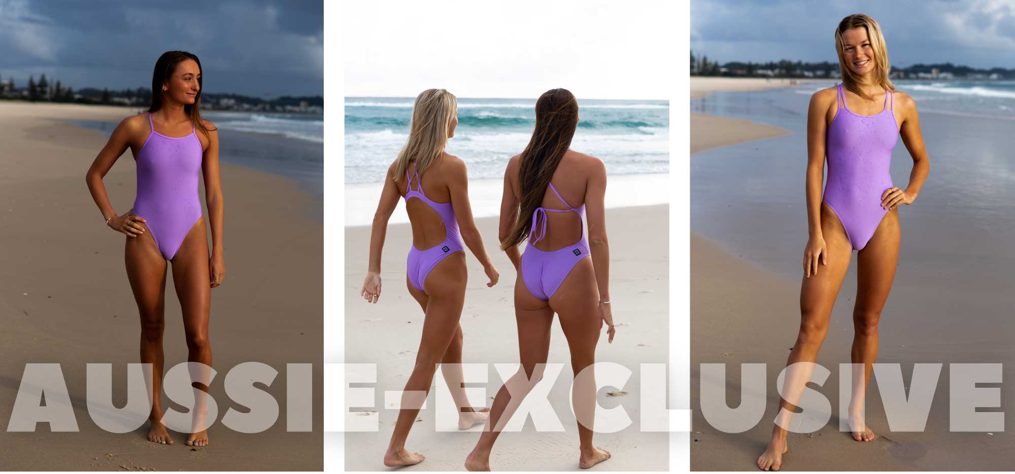 JOLYN Australia womens athletic swimwear new colour Purple Fizz